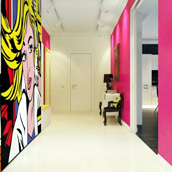 Pop Art Deco style - expressive and artistic