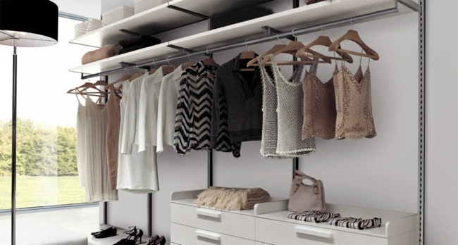 Organize the closet - Tips for perfect Ordungssystem