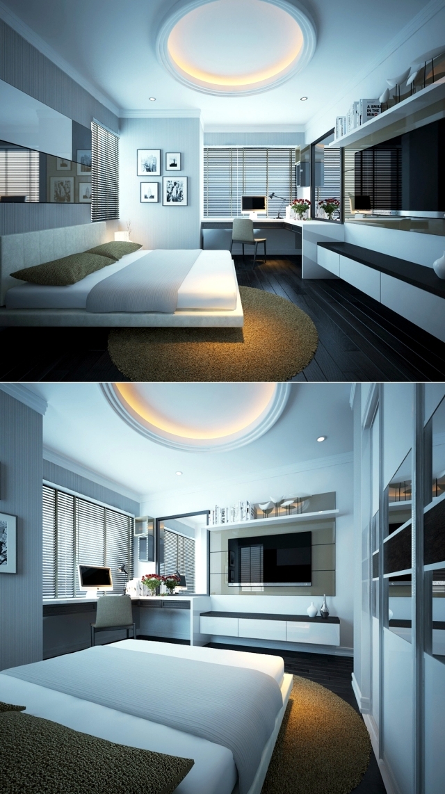 20 main sources of inspiration for the design of modern bedroom