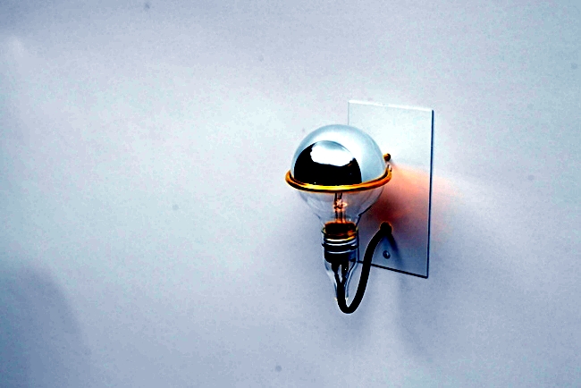 As minimalist wall lamp in the world by Brendan Ravenhill