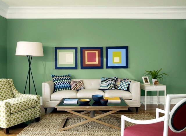 24 wall color ideas that give spring atmosphere in the home