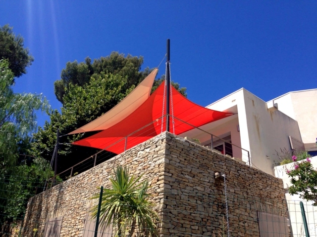 Build awning for balcony and terrace - Click