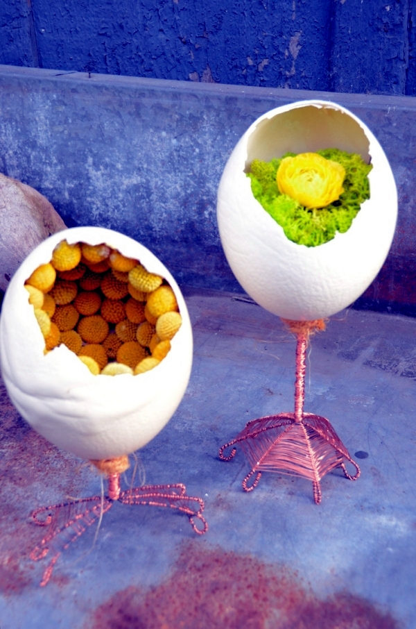 25 Ideas for Adorable Easter table decorations - a visual treat