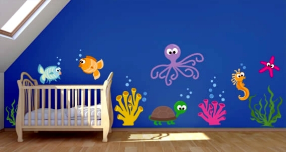 Wall stickers for baby room walls to awaken human life Wall stickers for baby room walls to awaken human life