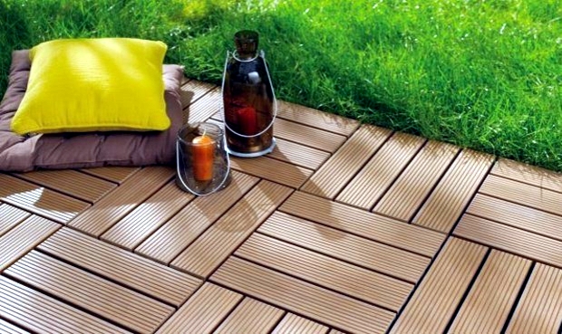Wood tiles balcony - why wood flooring is bang on trend