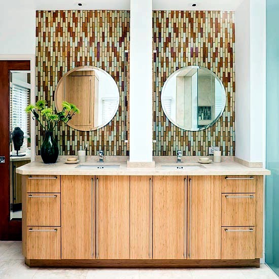 Ideas for bathroom tiles, variety of designs and tips for tiling