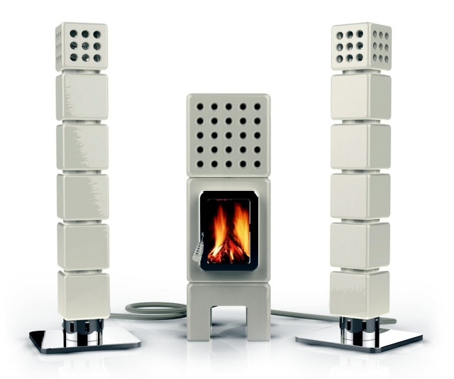 Eco modern stoves battery designed on a modular basis