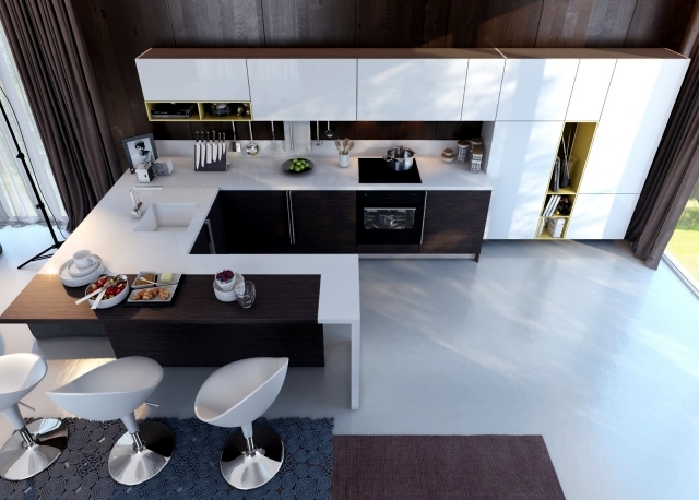Concepts of Kitchen Design oriented 3D visualized by Artem Evstigneev