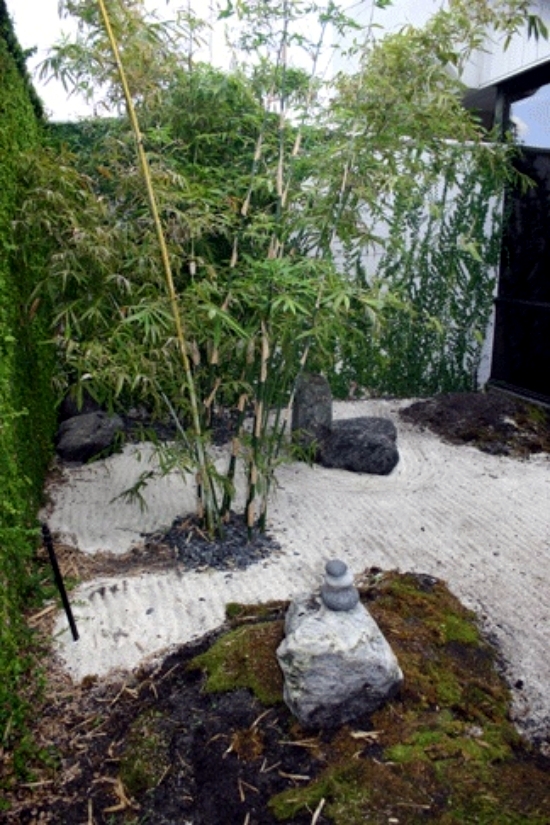 Ideas for garden design Relax - apply zen garden at home