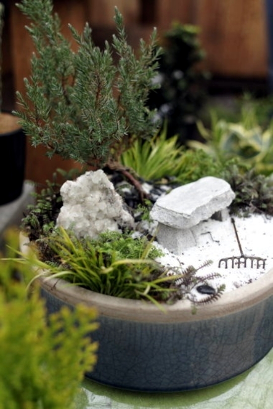 Ideas for garden design Relax - apply zen garden at home