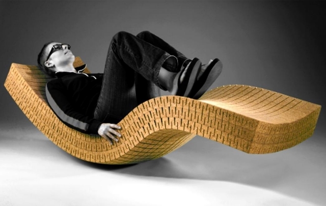 Recliners Ergonomic cork Daniel Michalik - Cortiça