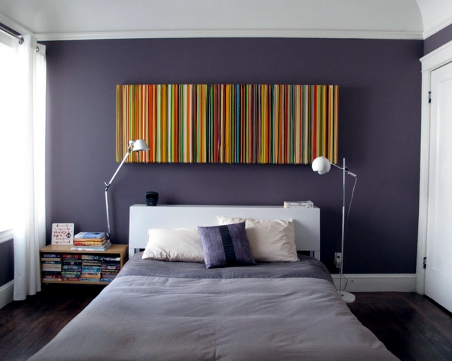 color design for bedroom - Mysterious Purple