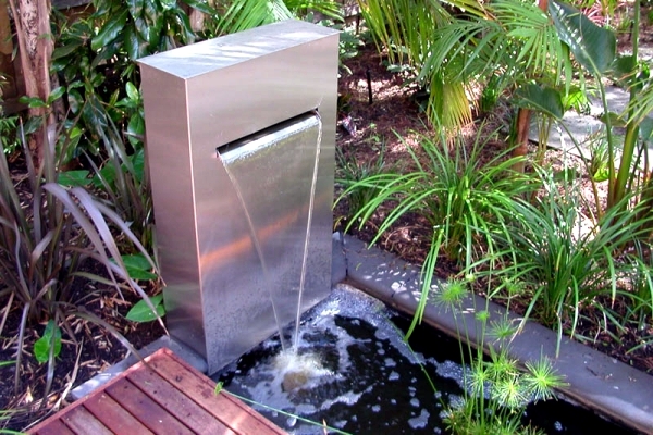 Garden Fountains Stainless Steel beautify your garden landscape