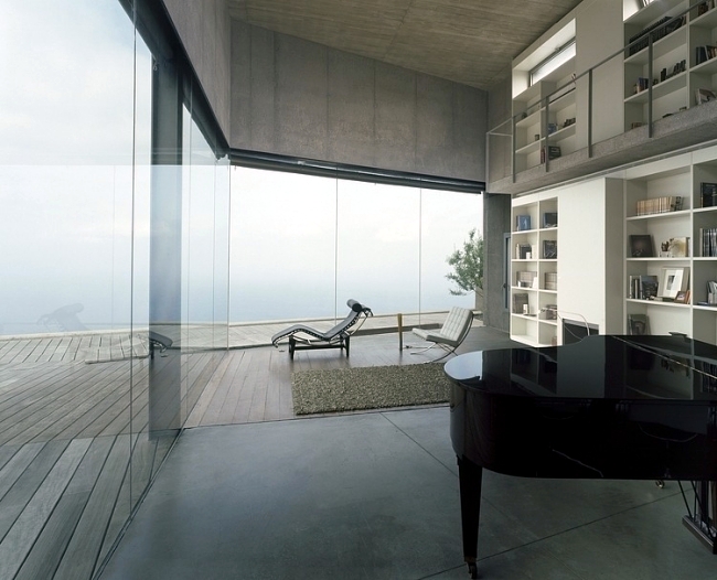 Luxury Villa Jardin del Sol concrete with beautiful sea views
