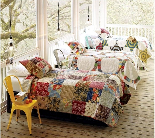 The duvet cover - the quilt as an accent in the room