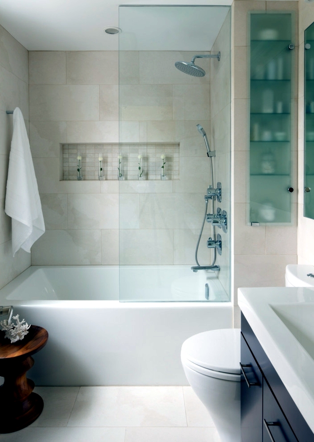 Placing small bathroom - these tips to reduce the space