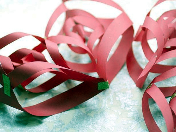 Make paper stars - rapid folding instructions for Christmas