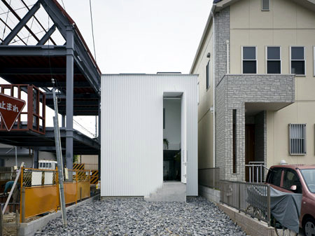 A "garden house" - idea of ​​modern design in Japan