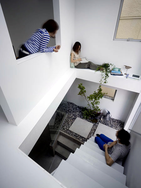 A "garden house" - idea of ​​modern design in Japan