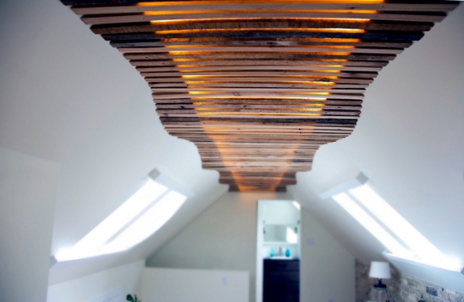 25 suspended ceiling ideas wood - Design Contemporary pendant