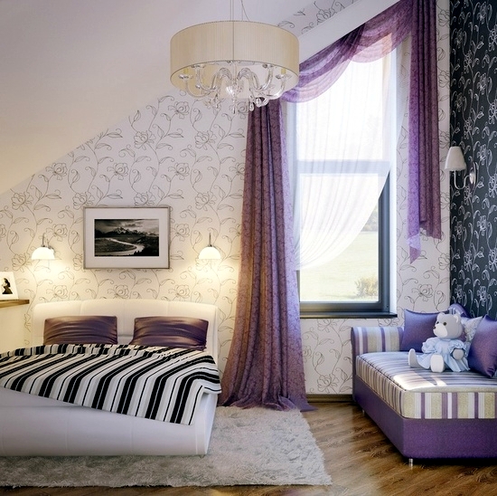 Bedroom Design Purple Lilac 20 Ideas For Interior Decoration Ofdesign - Purple Decor Ideas