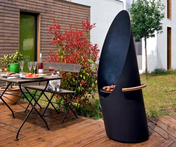 Designer outdoor grills with the culmination of modern design for the garden