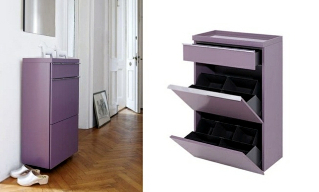 Shoe cabinet design - 15 ideas for industrial design trends 2015 residential