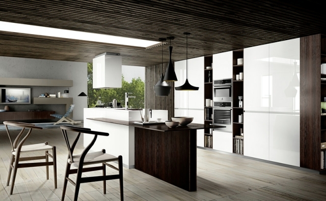 Modern kitchens Italy fascinated by the intelligence and sophistication