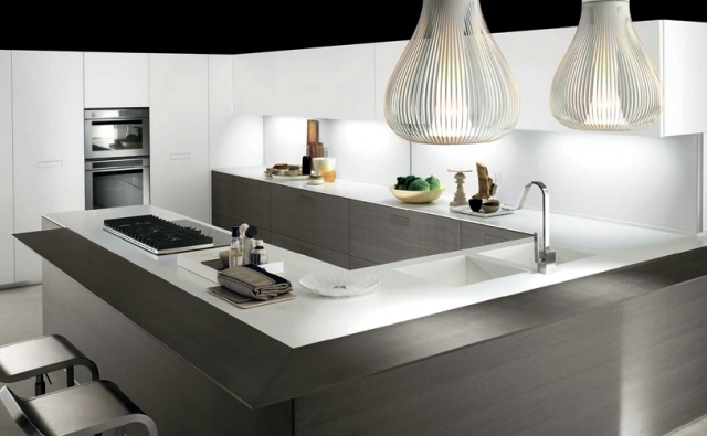 Modern kitchens Italy fascinated by the intelligence and sophistication