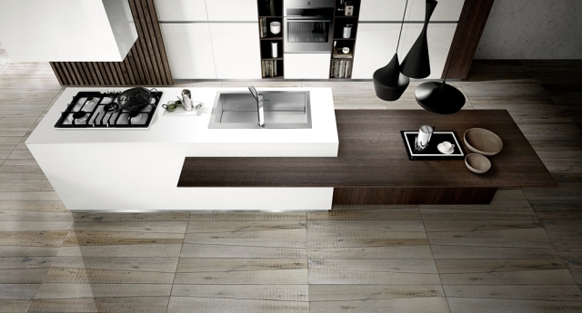 Modern kitchens Italy fascinated by the intelligence and sophistication