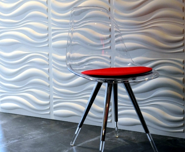 3D wall panels made from sugarcane - an environmentally friendly alternative for home