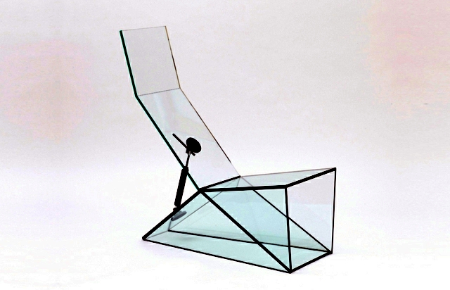 Glass Furniture fascinated by the architectural aesthetics