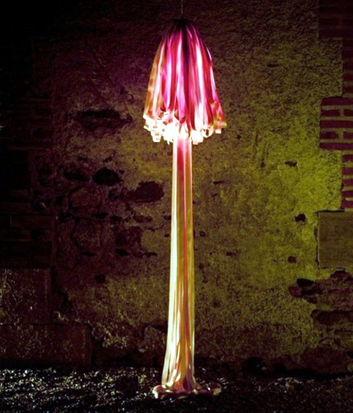 LED lamp as a diffused soft light jellyfish - jellyfish