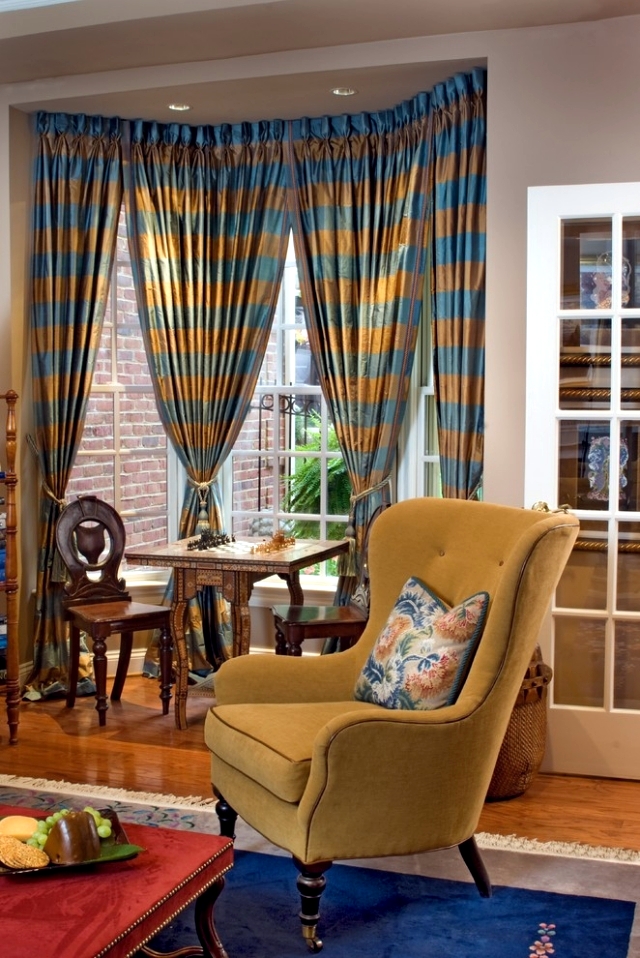 Protection window decoration, privacy and sun - 29 ideas for curtains