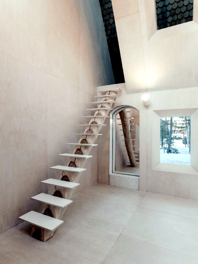55 stairs designs that act as sculptures in space