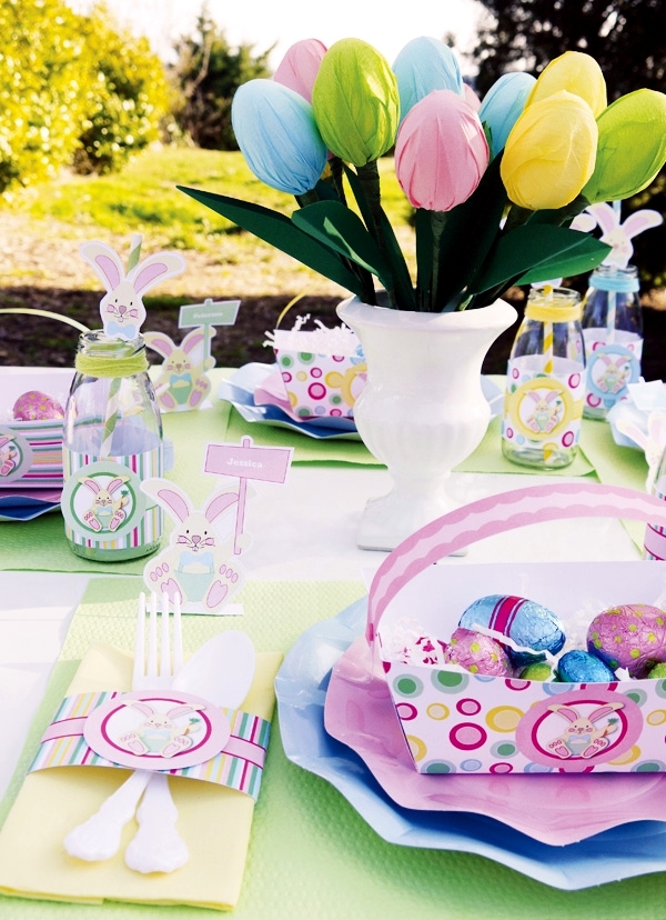 Crafts for Easter - 21 ideas for Easter Kids Party Decorations