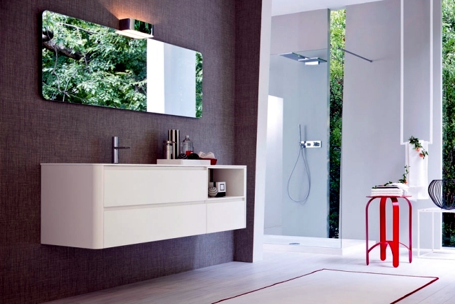 Ideas for bathroom design - minimalist and modern restrooms