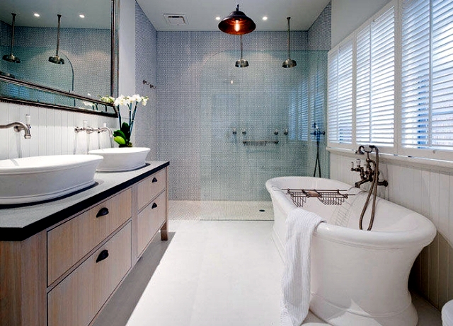 Independent lifestyle trend contemporary bathroom