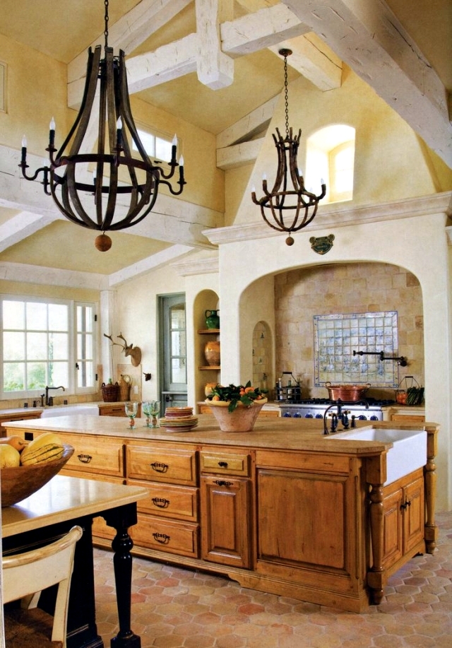 28 country  style Tuscan  kitchens that will make you want 