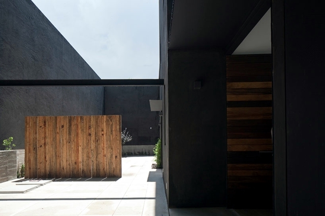 Fascinated by modern minimalist house facade