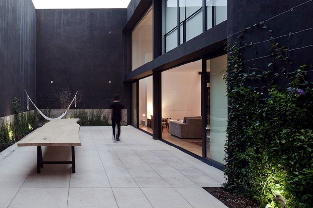 Fascinated by modern minimalist house facade