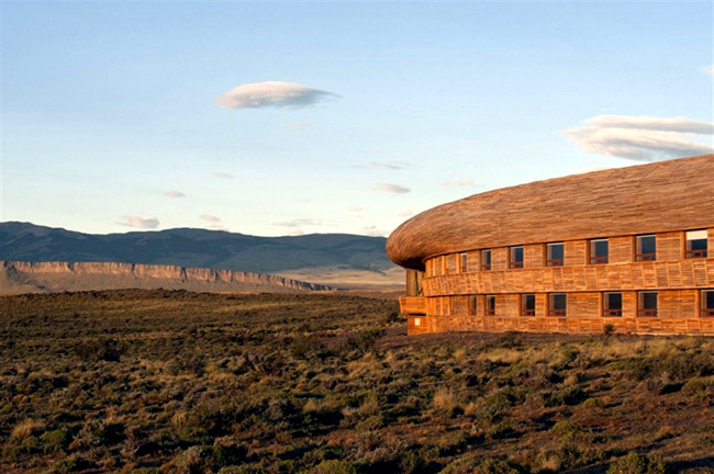 Luxury Tierra Patagonia Hotel and Spa offers beautiful views of nature