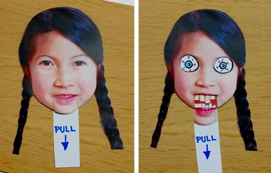 Funny carnival masks craft - for the carnival is fun