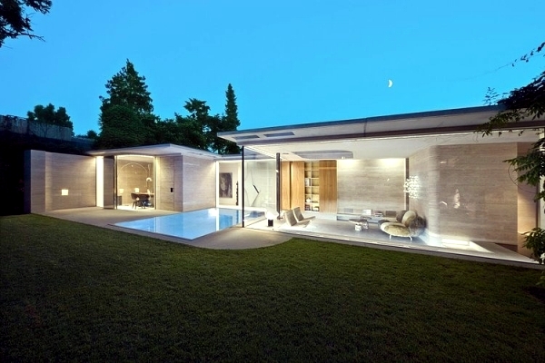 House made of concrete and glass fascinating minimalist House made of concrete and glass fascinating minimalist