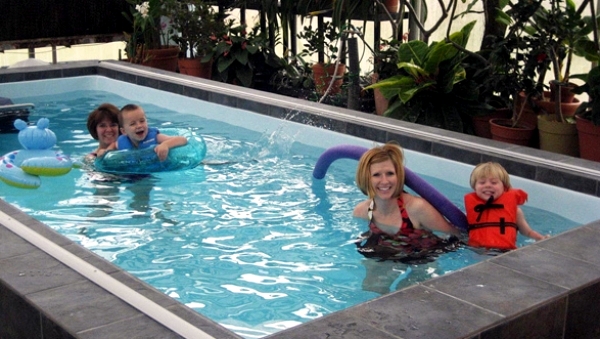 The endless pool - the ultimate water conditioner for your home fitness