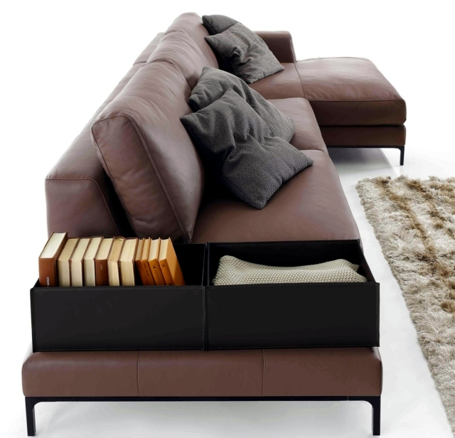 Corner sofa in the lounge - comfortable seating for relaxing