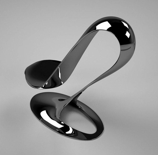 Spoon chair design combined with advanced technology Philipp Aduatz