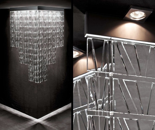 Modular system consisting of glass offers endless design possibilities