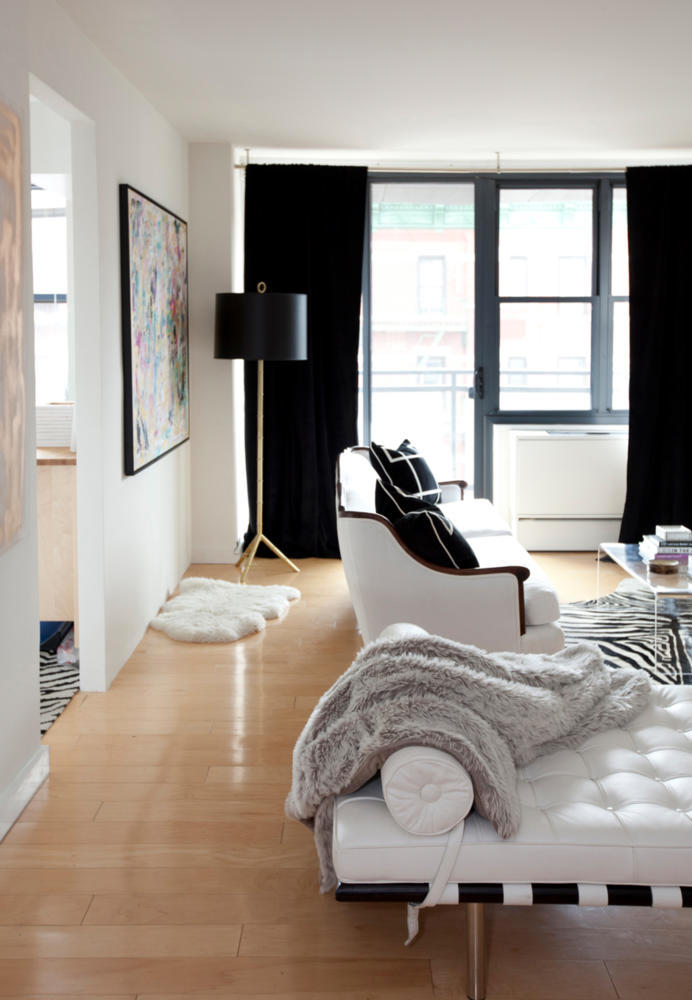 White leather furniture | Interior Design Ideas - Ofdesign