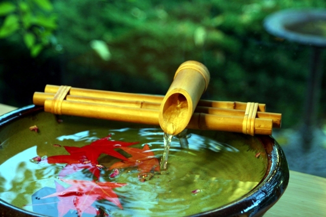 Building a Bamboo same source - water games in the garden